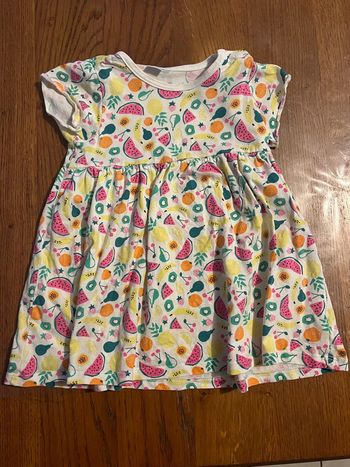 Robe fruitée 2 ans