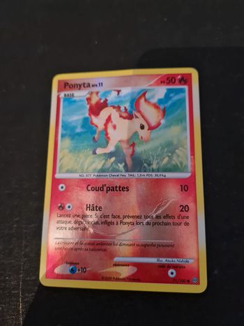 Carte pokémon Ponyta 71/100