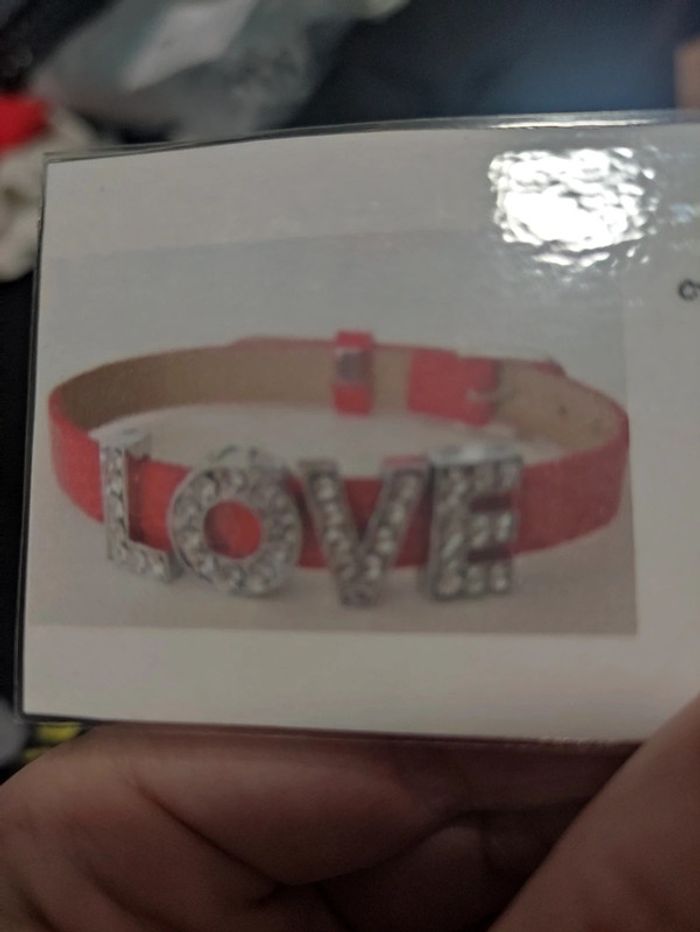 Gros lot création bracelets avec lettres neuf - photo numéro 12