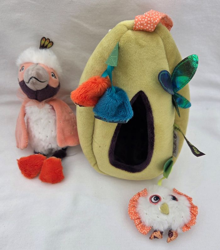 Nid d'oiseau d'activités Paloma a suspendre - Dans la jungle - Moulin Roty