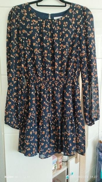 Robe manche longue ikoone & bianca