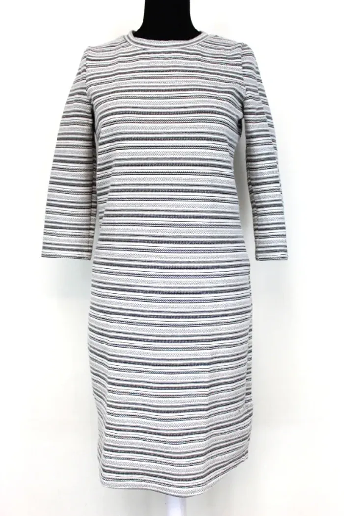 Robe Demi-Saison Yessica (C&A) - Rayures Texturées