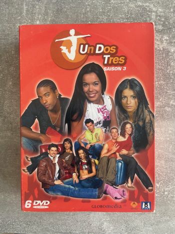 Coffret 6 DVD un, dos, tres, saison 3 l'intégrale en français.
