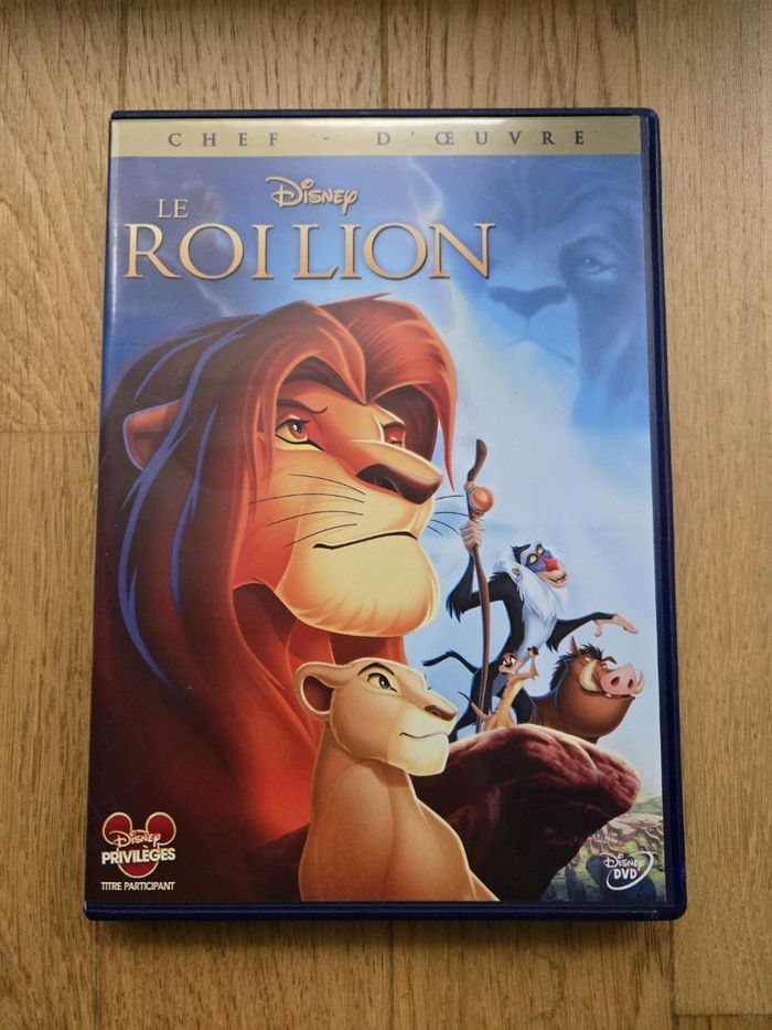 Dvd "Le Roi Lion"
