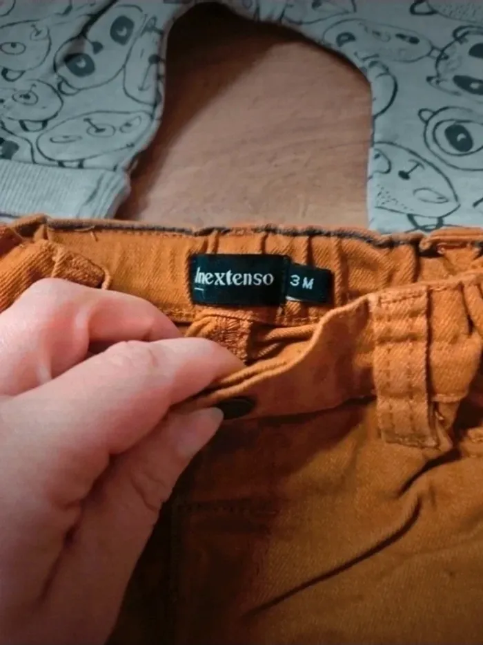 Lot de pantalons 3 mois bébé garçon - photo numéro 2