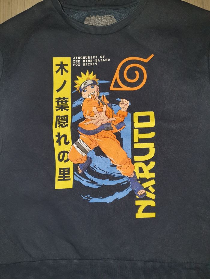 Sweat Naruto 10ans - photo numéro 2