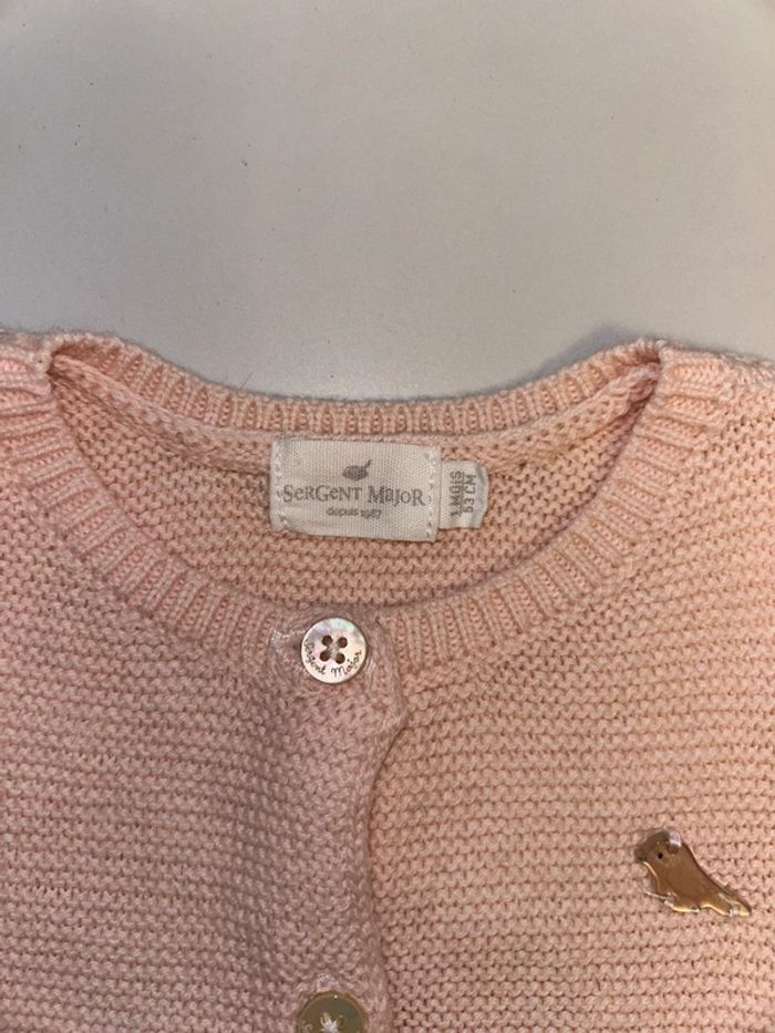 Brassière en laine 1 mois sergent major - photo numéro 2