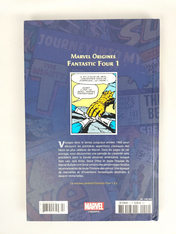 BD Marvel Origines - Fantastic Four - Stan Lee & Jack Kirby - photo numéro 3