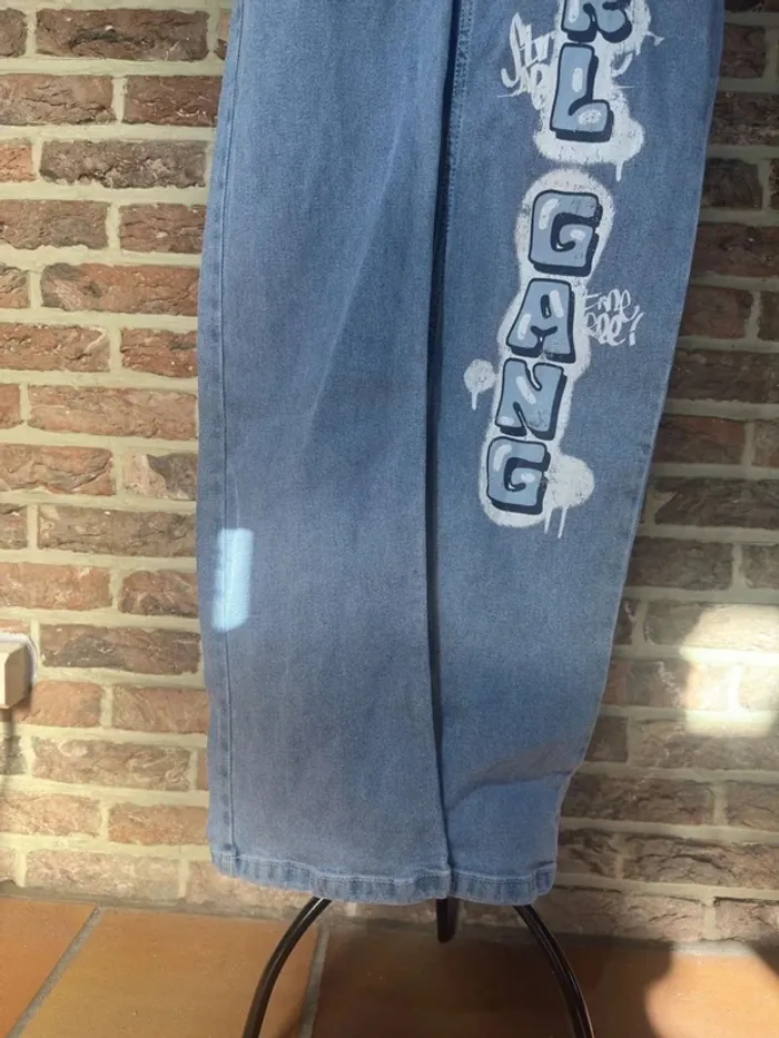 Jeans taille haute Girl Gang Jennyfer Taille S / 36 - photo numéro 5