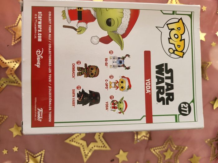 Pop rare collection Yoda wars star de Noël 🎄 🎅 - photo numéro 3