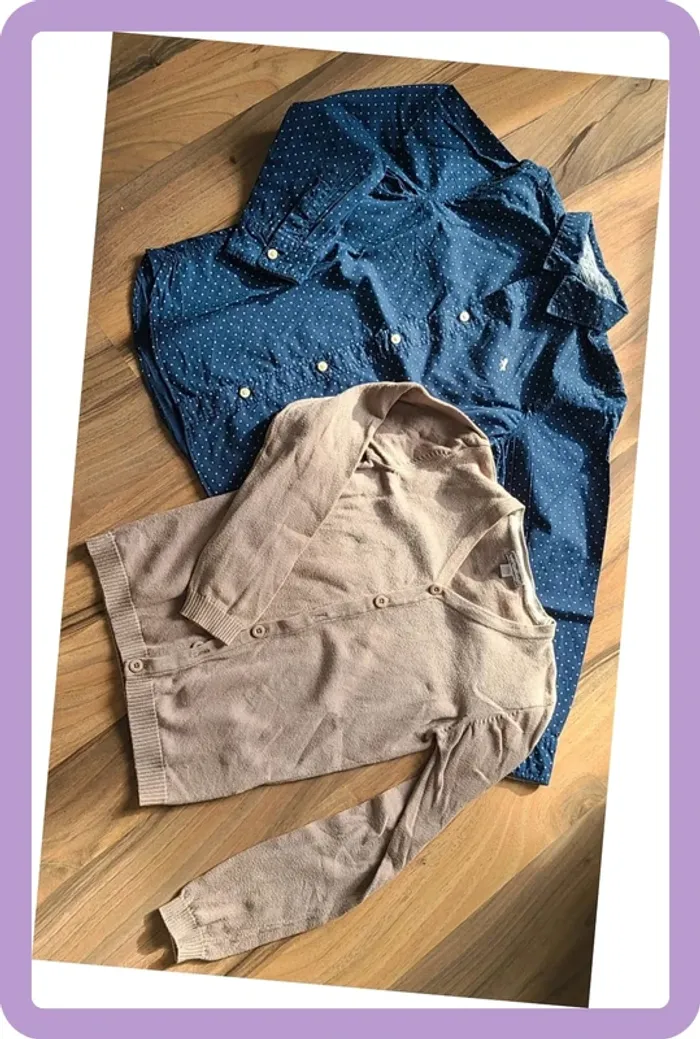 Chemise et gilet 8 ans