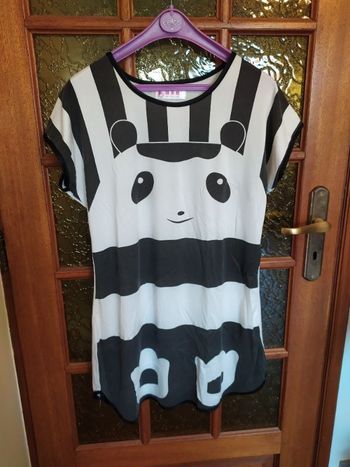 Chemise de nuit kawaii panda