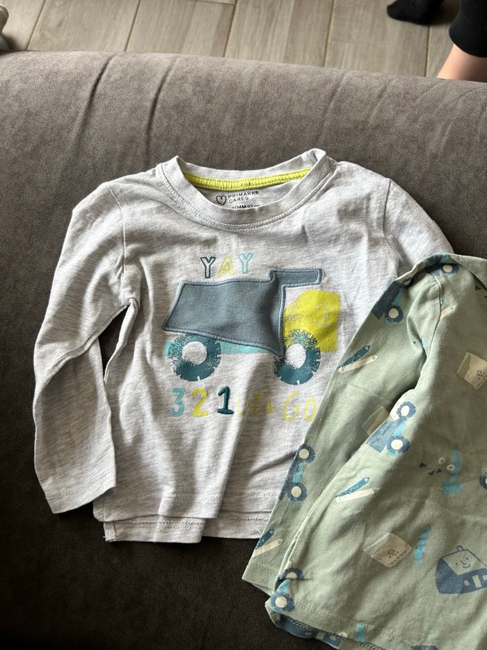 Lot 4 t shirt manche longue - photo numéro 6