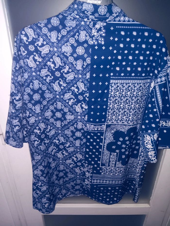 Chemise à motifs cachemire taille 1XL - photo numéro 2