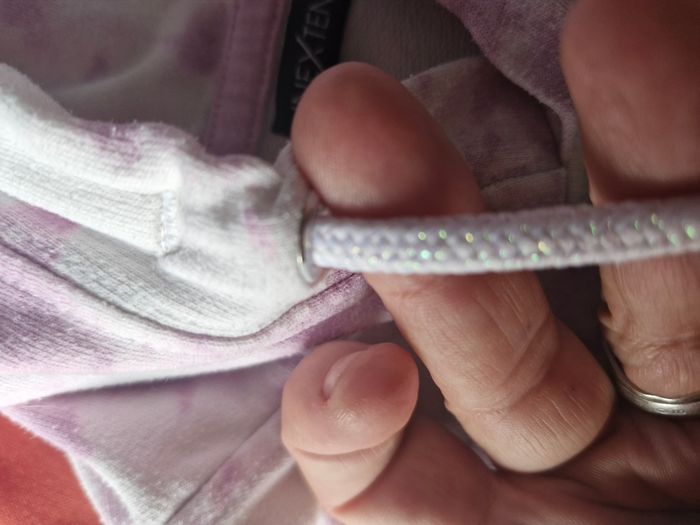 Superbe sweet court Tie&Dye deco argenté - photo numéro 8