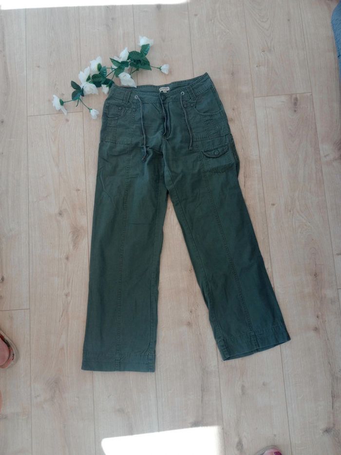 Pantalon fille 14 ans kaki c83