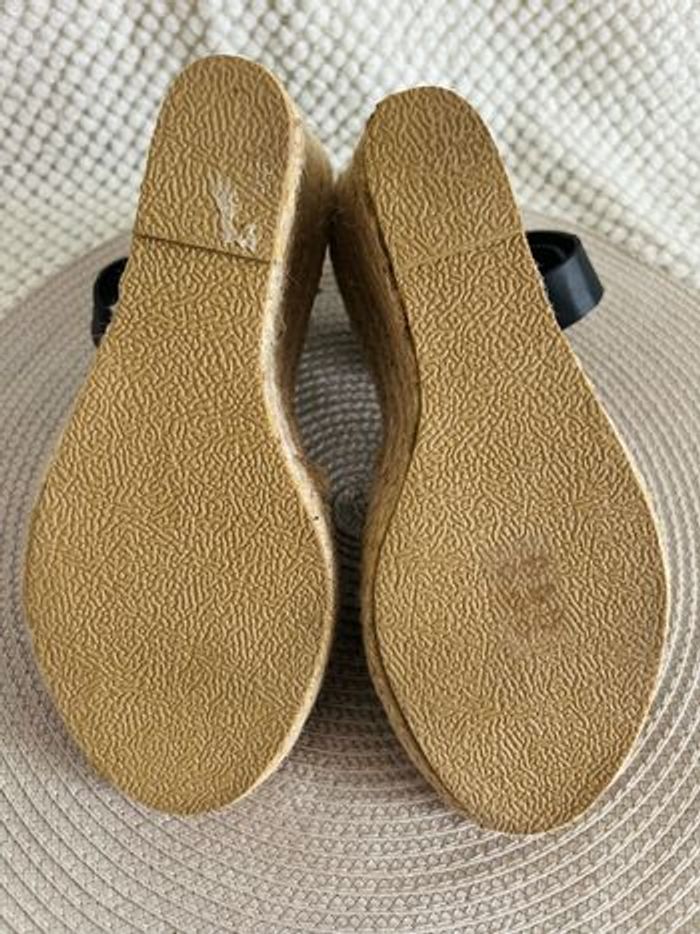 Chaussures compensées noires taille 38 Moa - photo numéro 4