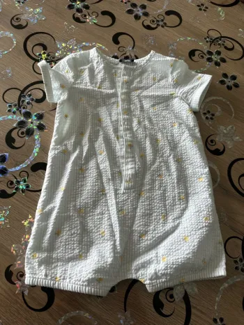 Salopette petit soleil