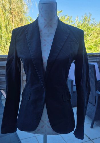 Veste cintrée noire