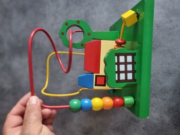 Jeu d'éveil en bois