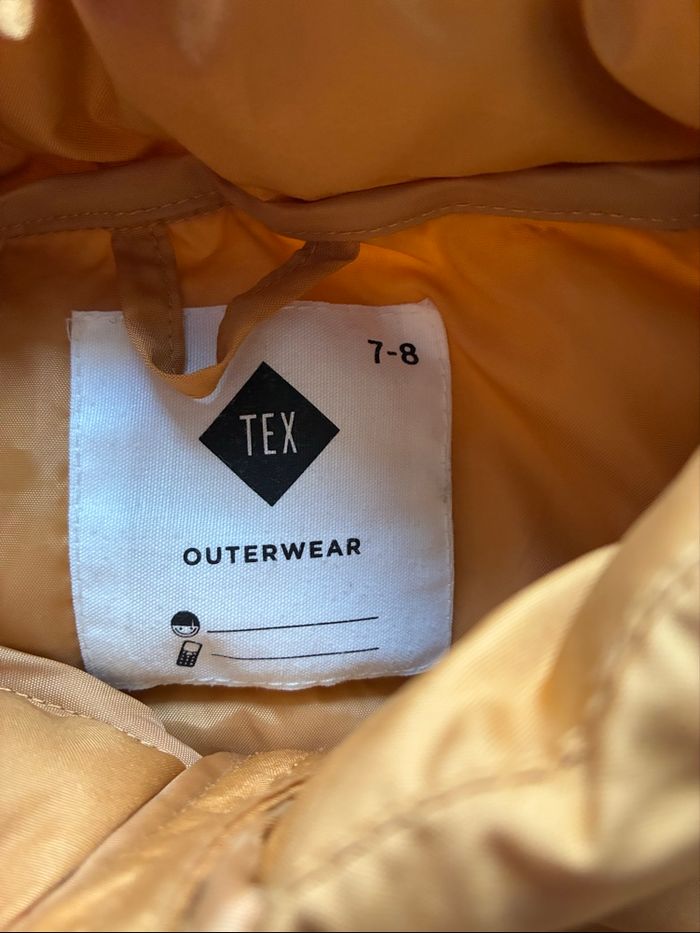 Manteau jaune moutarde garçon , Taille 7-8 ans , TEX - photo numéro 4