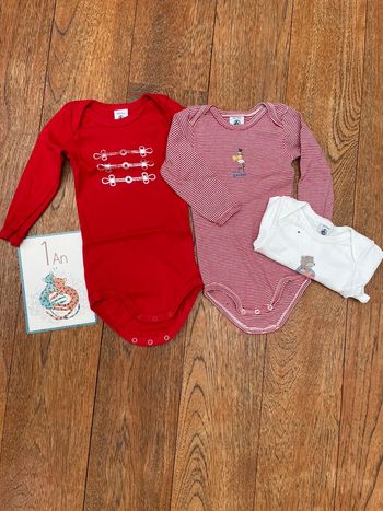Lot de 2 bodys +1 offert