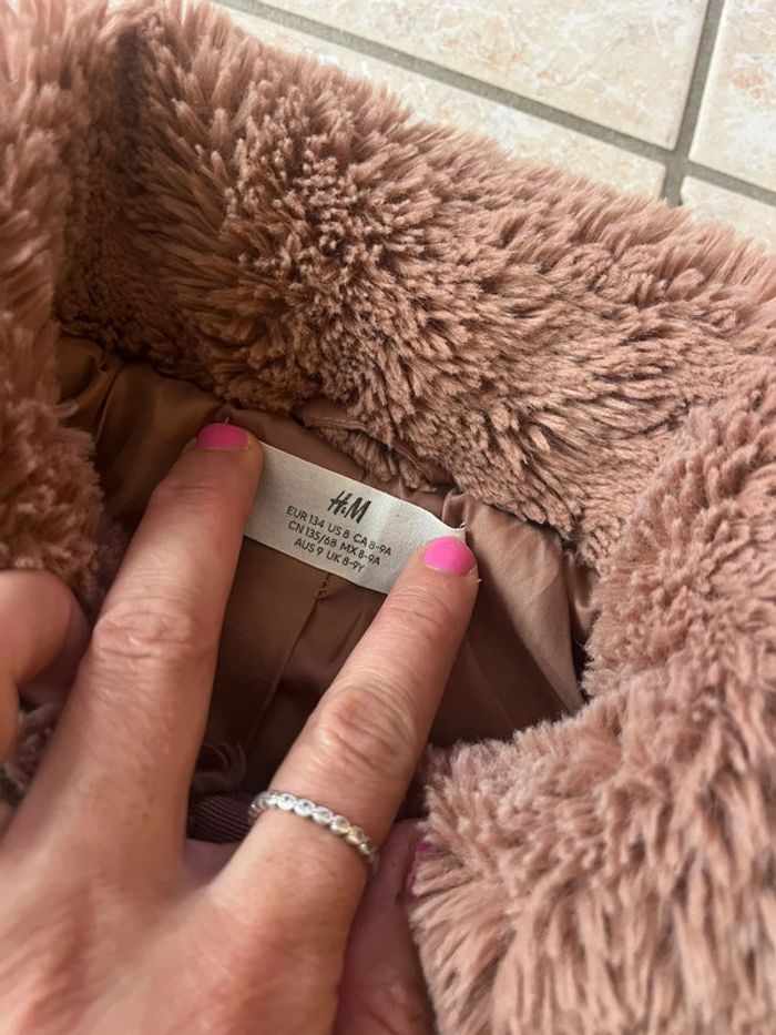 Manteau fausse fourrure H&M - photo numéro 3