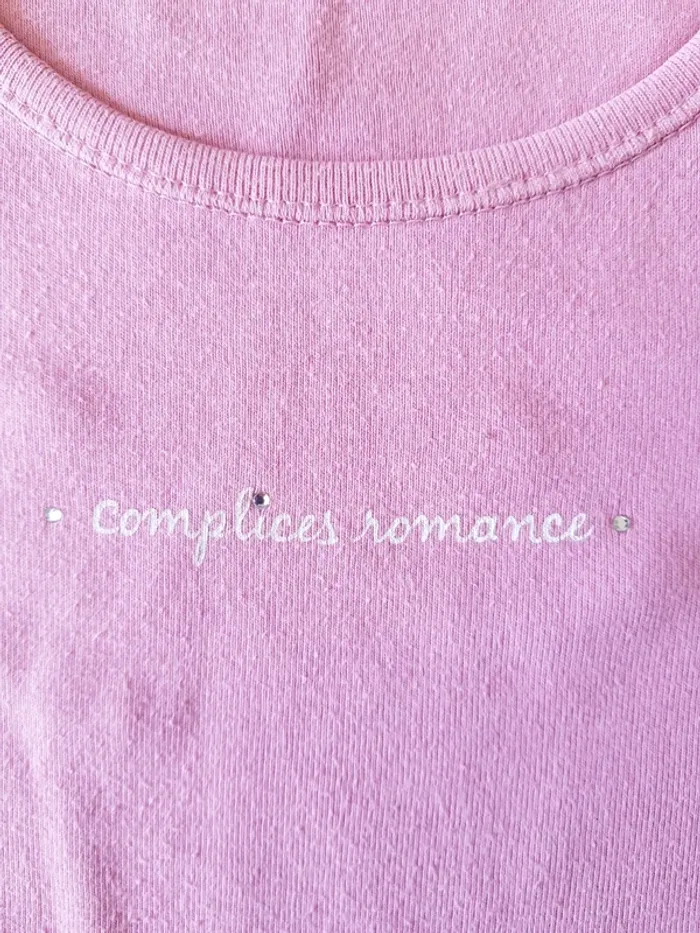 Tee-shirt Complices 42/44 rose - photo numéro 2