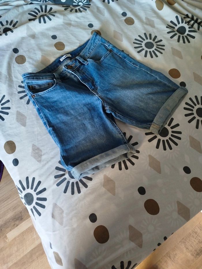 Short en jean Femme