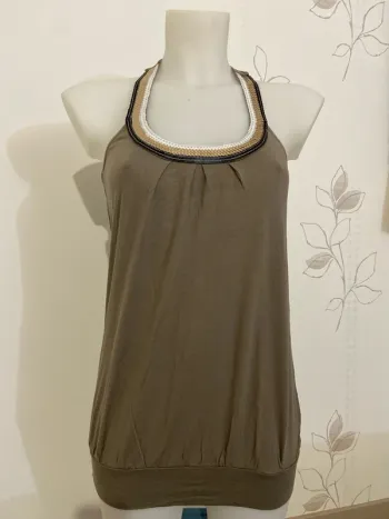 Top dos nu avec liens à nouer Jennyfer Taille M
