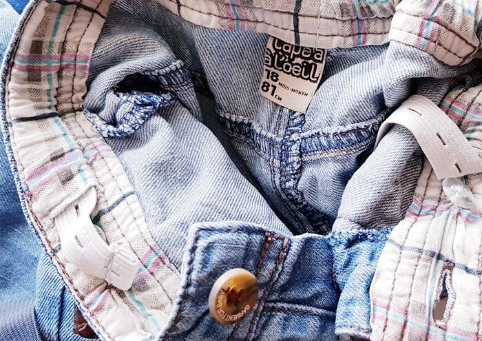 💙 Jean slim à bretelle amovible - Tape à l'œil - 18 mois 💙 - photo numéro 8