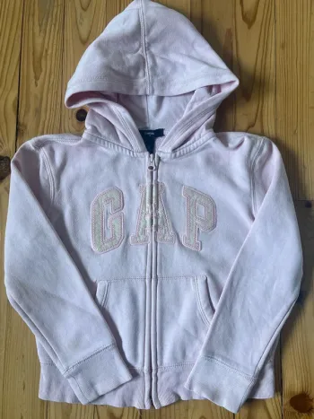 Sweat rose Gap 6-7 ans