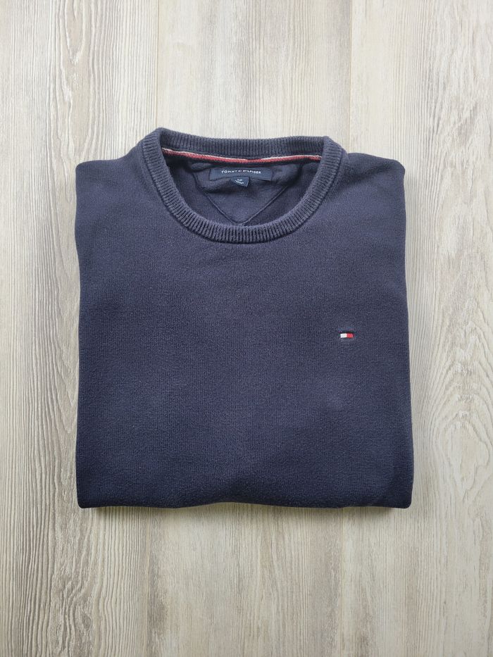 Pull Tommy Hilfiger - bleu marine - Taille S - Très bon état