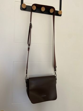 Sac bandoulière Claudia Canova – chocolat marron, très bon état