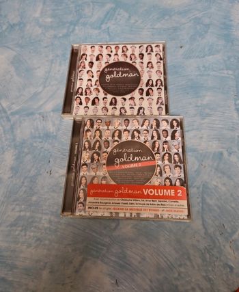 Cd "Génération Goldman" volume 1 et 2 💿