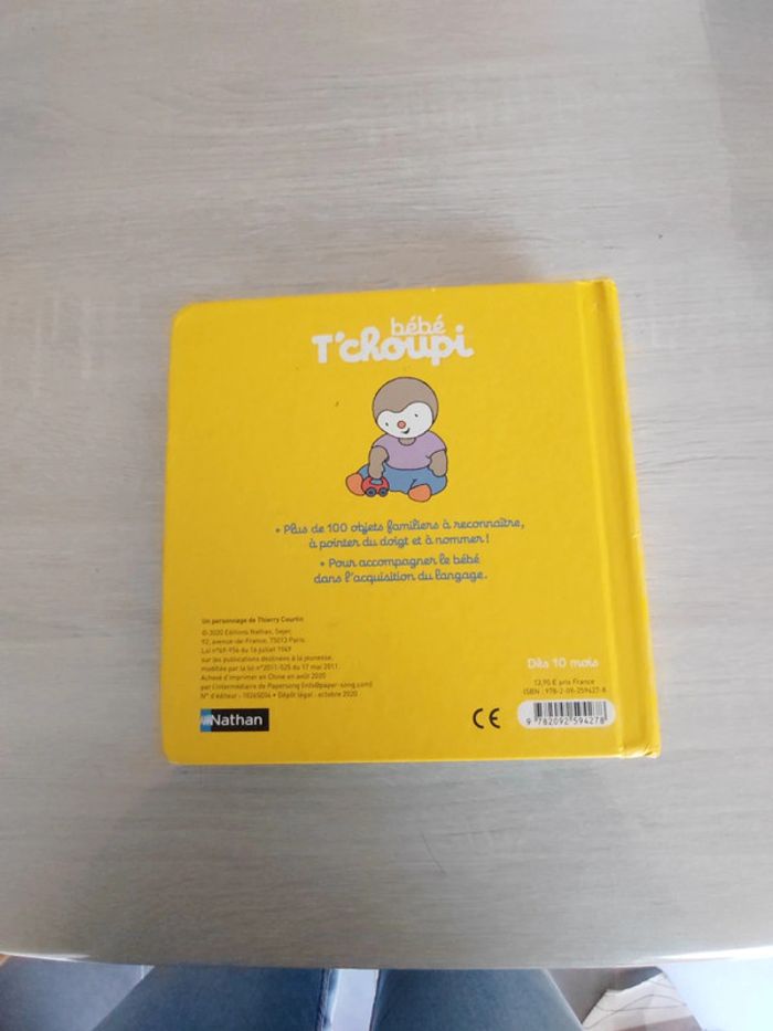 Livre mon gros imagier bébé tchoupi - photo numéro 2
