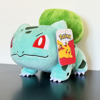 Bulbizarre Peluche Pokémon 20cm Jazwares Bulbasaur