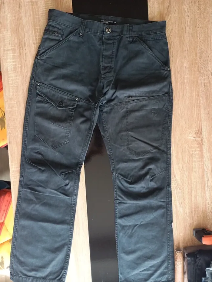 Pantalon noir homme Celio T.48