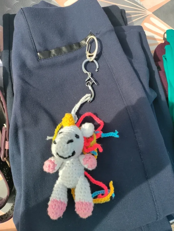 Porte clés licorne