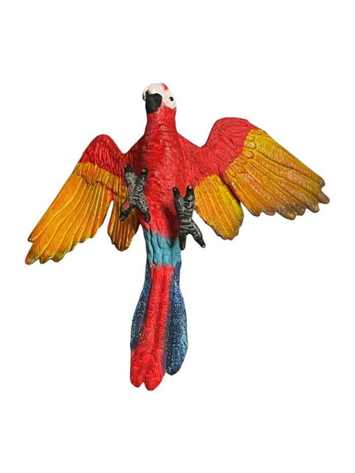 Figurine oiseau perroquet ara écarlate/rouge Schleich 14737 - photo numéro 6