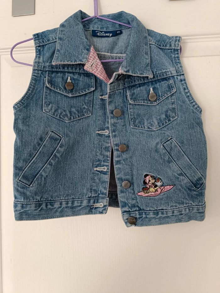 Veste en jean Disney minnie printanière 4 ans