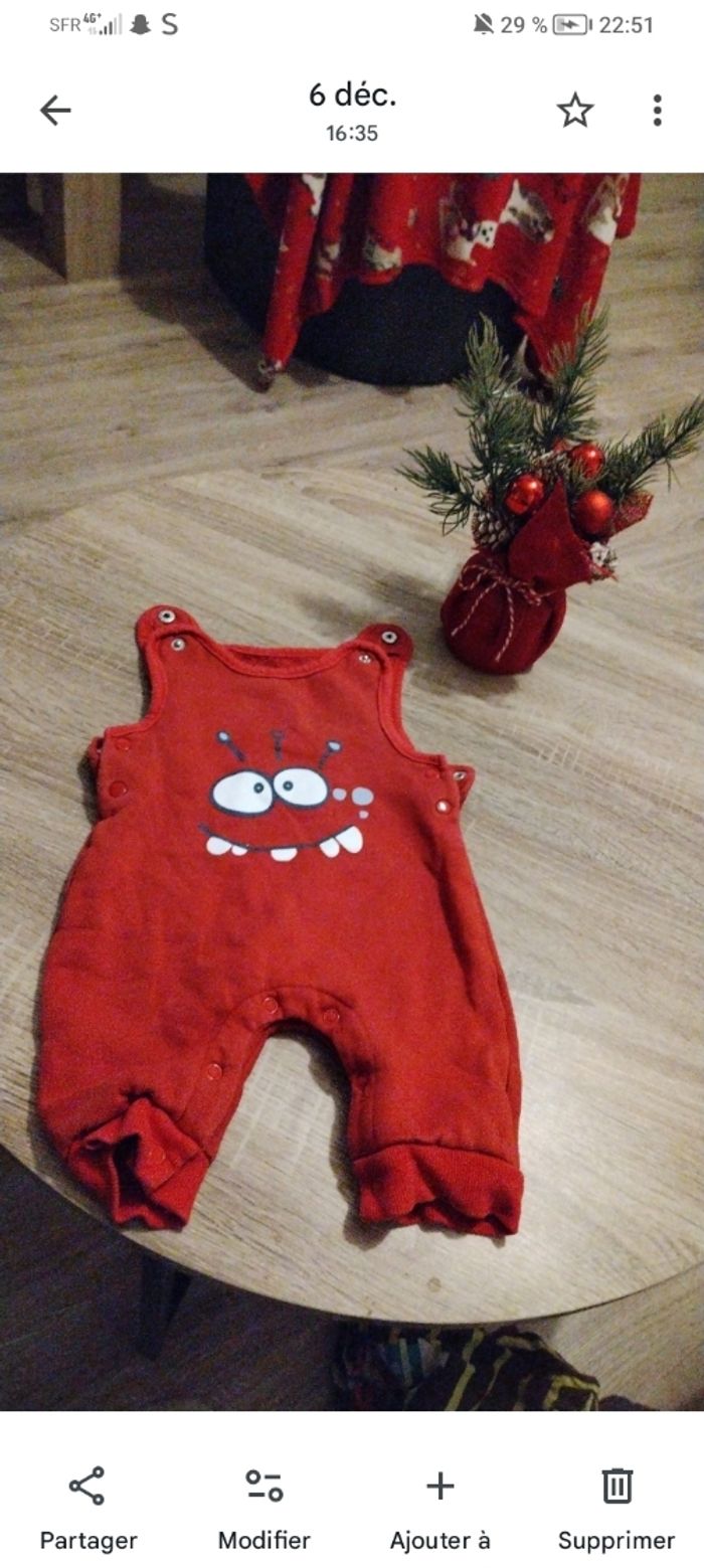 Salopette 3 mois