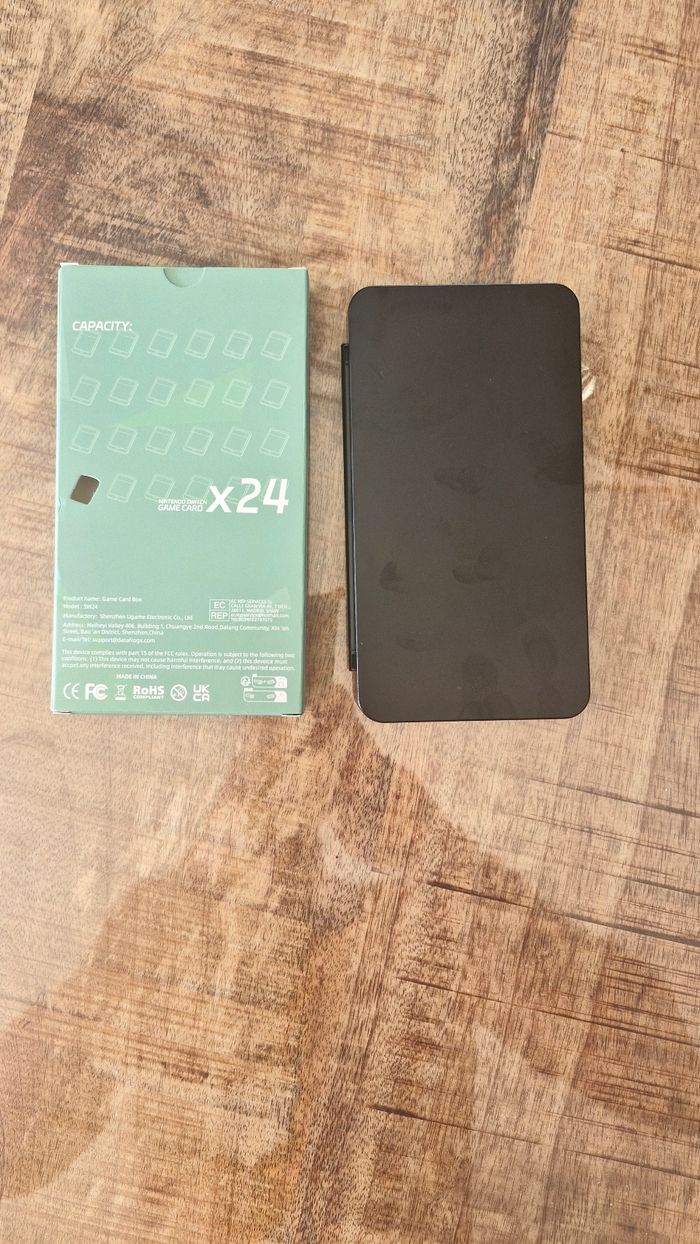 Etui pour 24 jeux Nintendo Switch Neuf - photo numéro 3