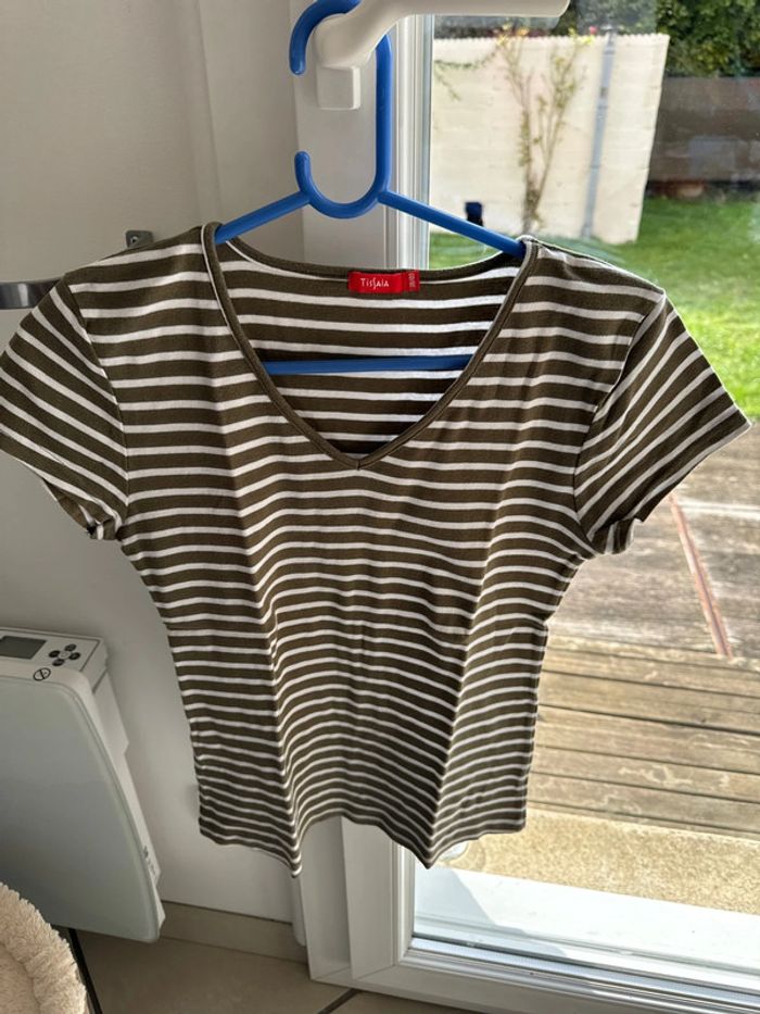 TEE shirt manches courtes 38/40 tissaia - photo numéro 3