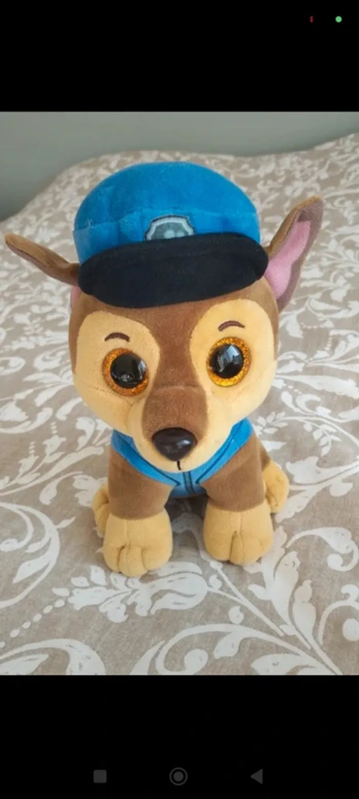 Peluche chase Pat patrouille Ty