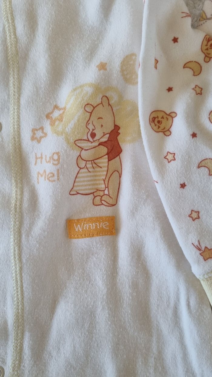Lot de 2 Pyjamas winnie mixtes C&A 6M - photo numéro 2