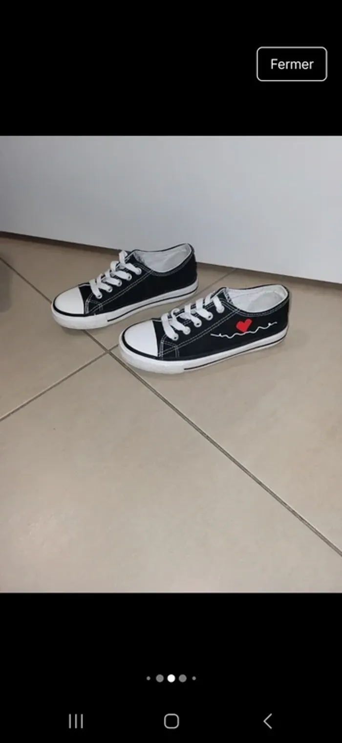 Chaussure à lacets noir - photo numéro 4