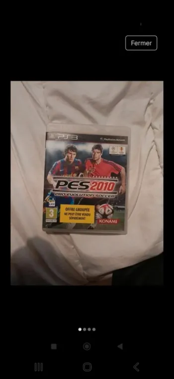 Jeux PS3 PES 2010