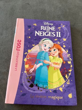 Livre bibliothèque rose la reine des neiges 2 tome 1