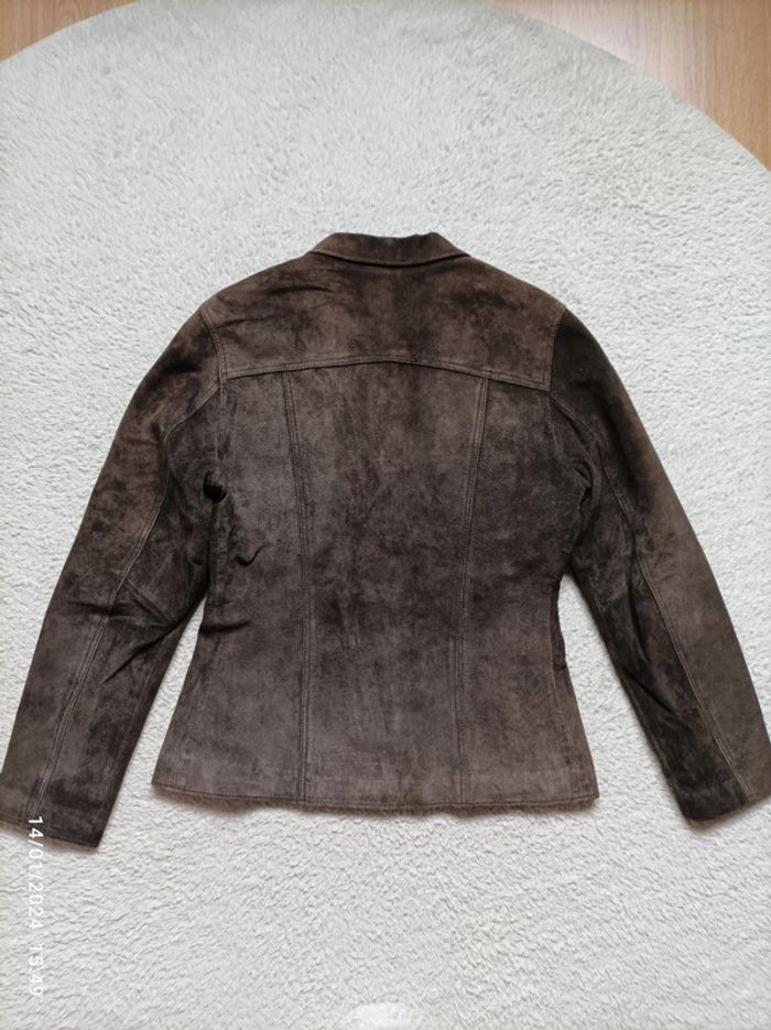 Veste cuir véritable taille M - photo numéro 6